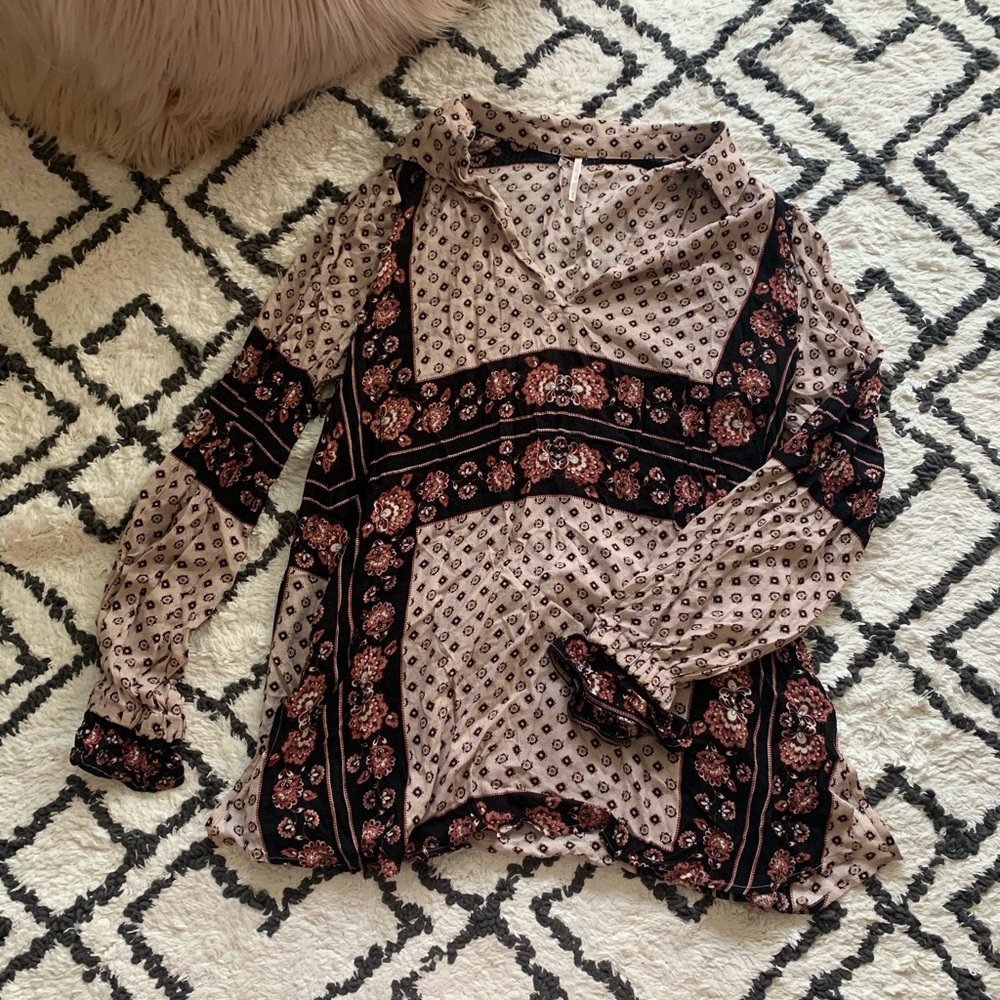 Free People floral top